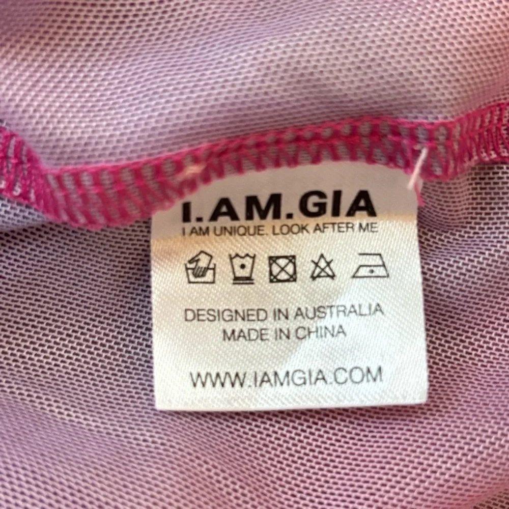 I.AM.GIA Matching Mesh Camisole and Mini Skirt Gianna Cloud Print Set
